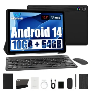 10.1 Inch Android 14 Tablet