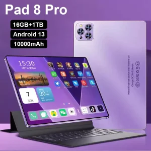 New Tablet  Pad 8 Pro 10.1 inch Android 13 Global Snapdragon 8gen2 16GB+1024GB 10000mah 5G Dual SIM WIFI  HD Full Screen