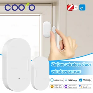 Door Sensor Wireless Magnetic Window Open Closed Alarm Detector